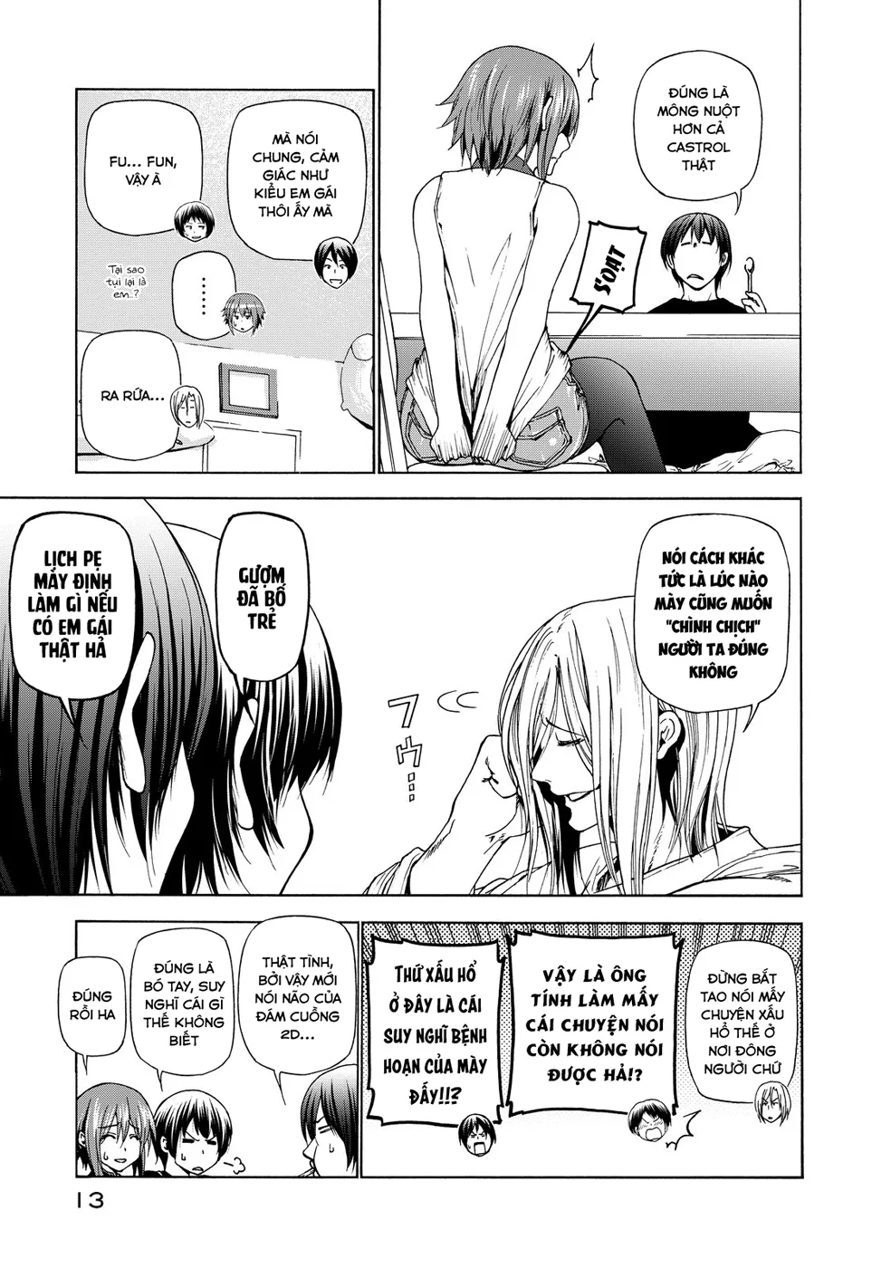 Grand Blue - Cô Gái Thích Lặn chương 26 - trang 12