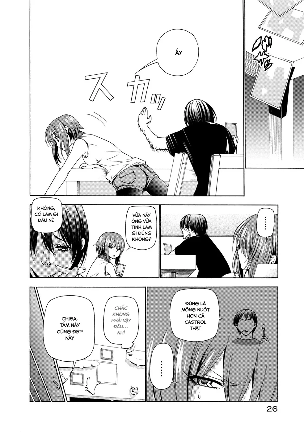 Grand Blue - Cô Gái Thích Lặn chương 26 - trang 25