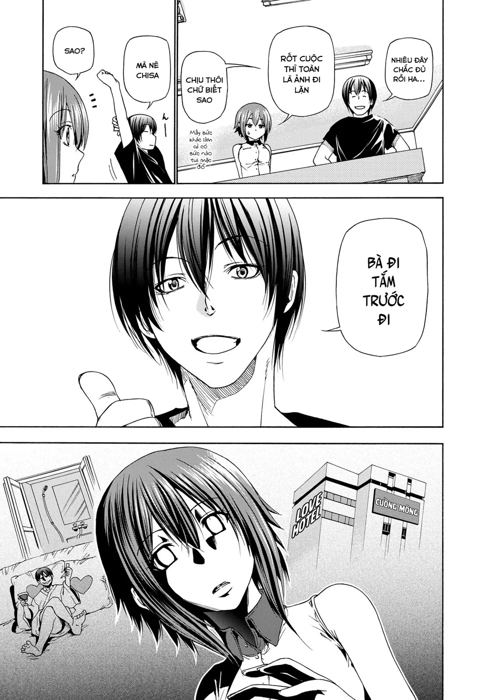 Grand Blue - Cô Gái Thích Lặn chương 26 - trang 26