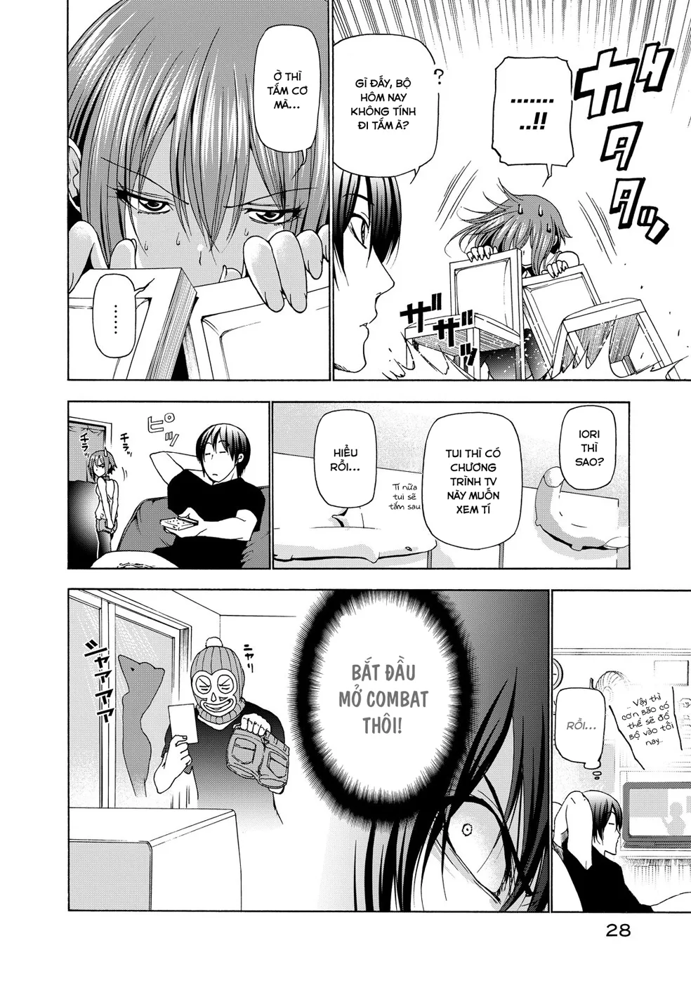 Grand Blue - Cô Gái Thích Lặn chương 26 - trang 27