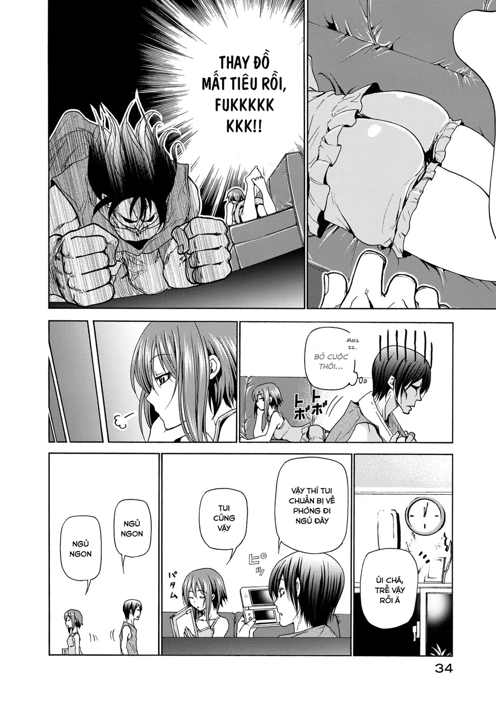 Grand Blue - Cô Gái Thích Lặn chương 26 - trang 33