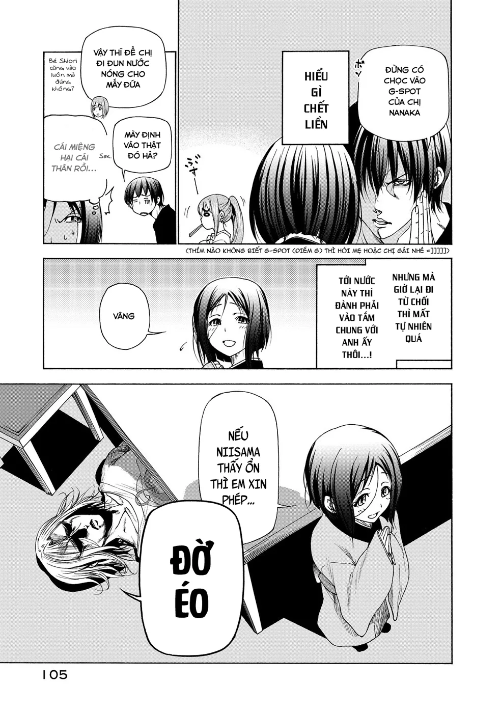 Grand Blue - Cô Gái Thích Lặn chương 28 - trang 17