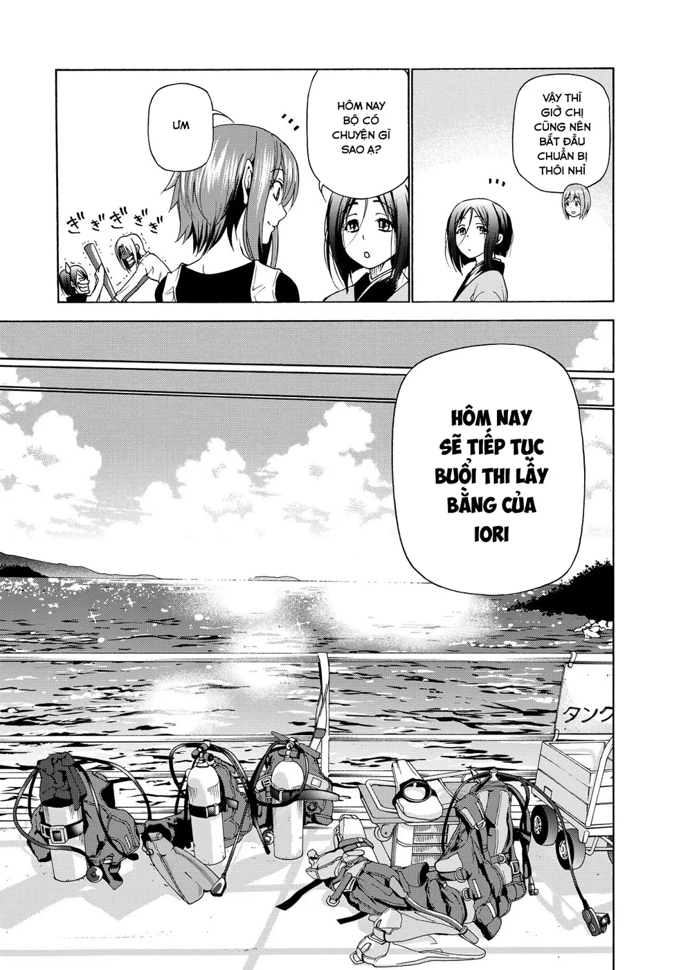 Grand Blue - Cô Gái Thích Lặn chương 28 - trang 19