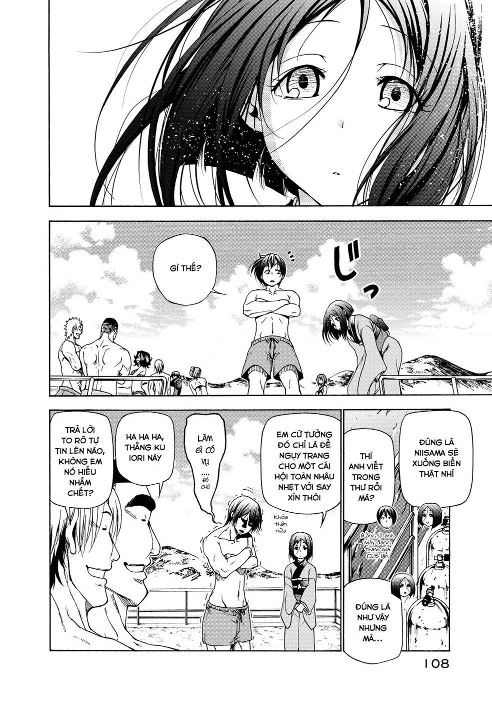 Grand Blue - Cô Gái Thích Lặn chương 28 - trang 20