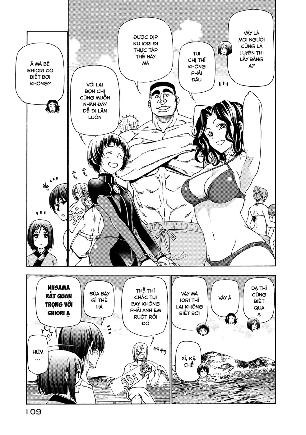 Grand Blue - Cô Gái Thích Lặn chương 28 - trang 21