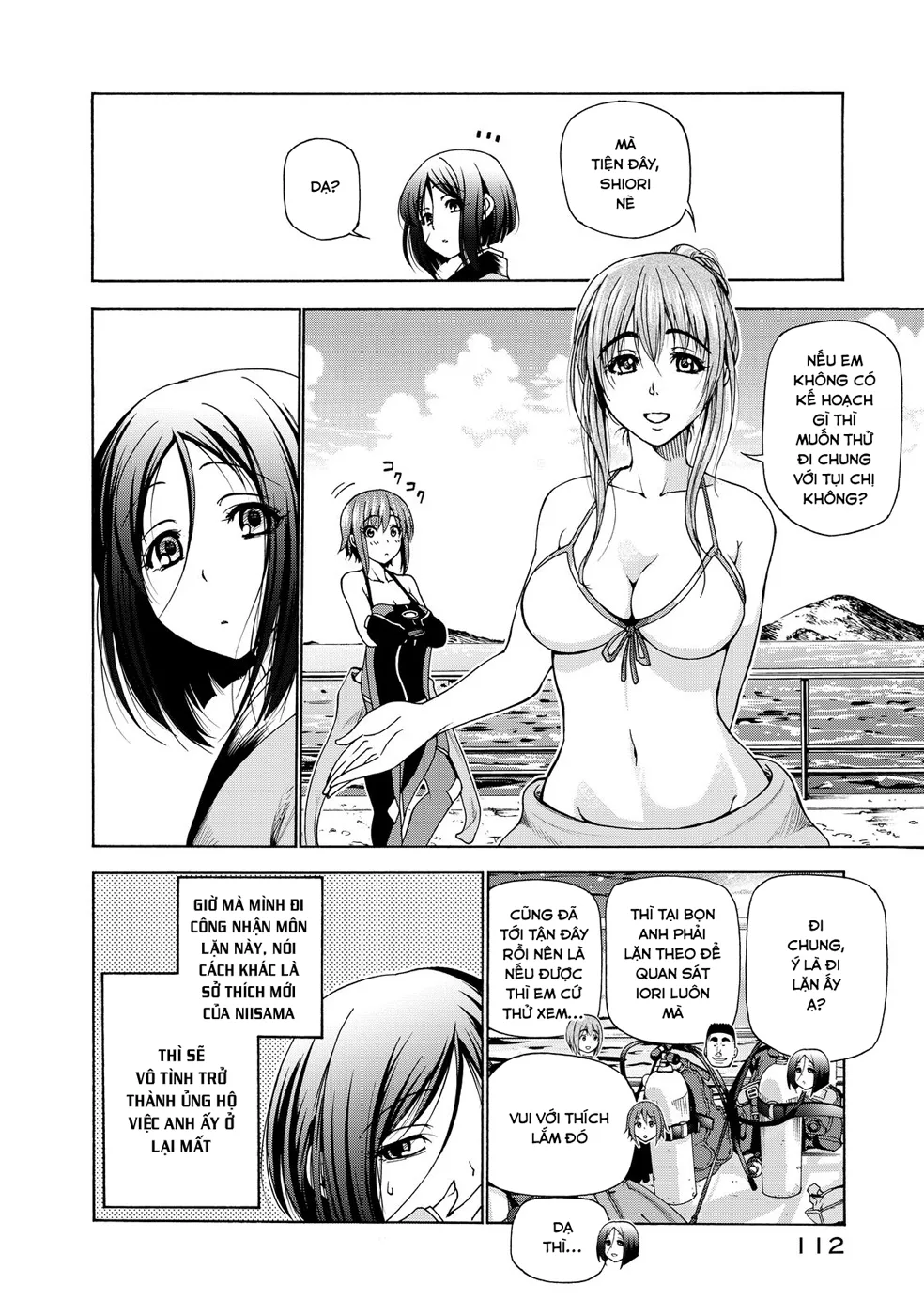 Grand Blue - Cô Gái Thích Lặn chương 28 - trang 24