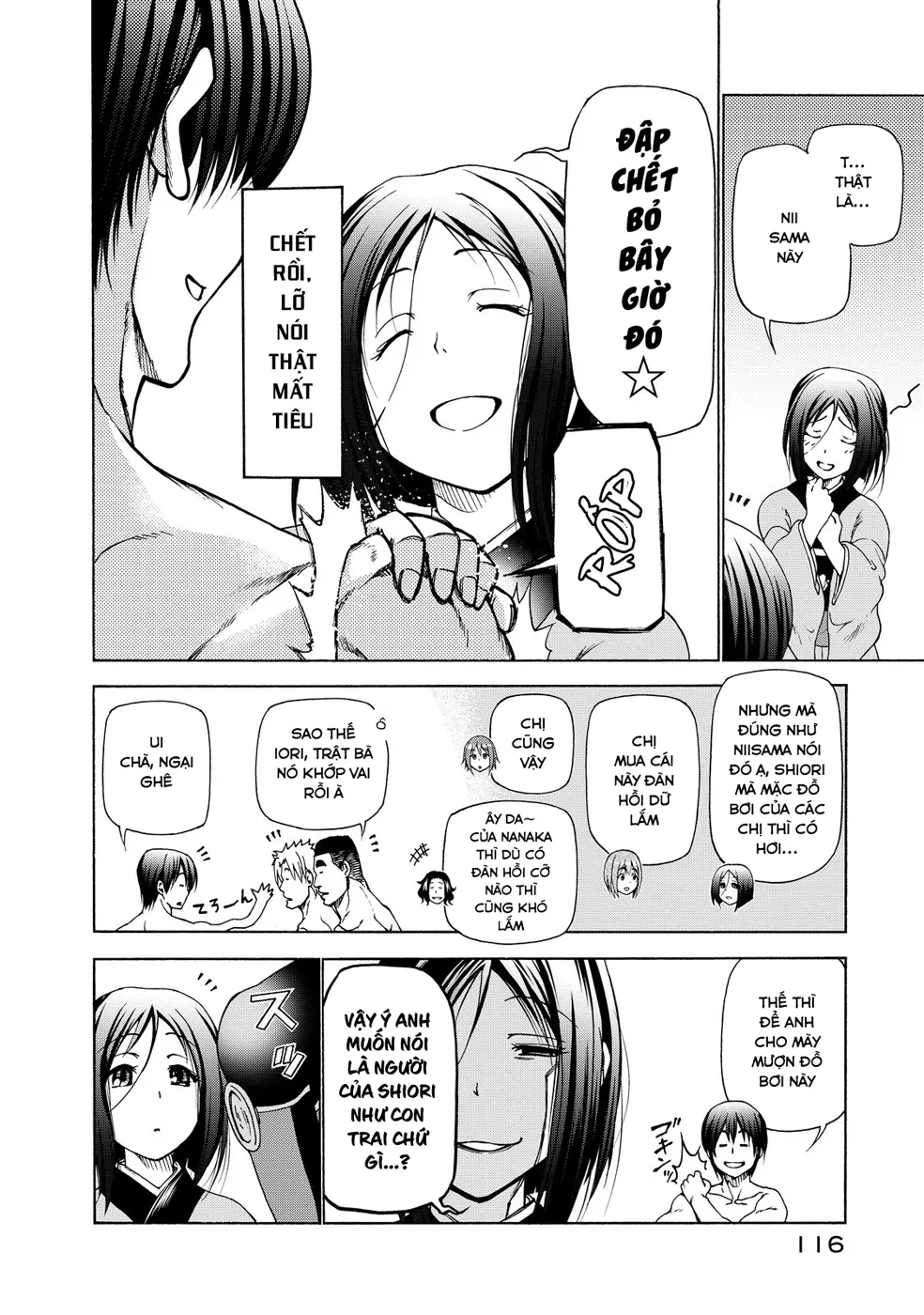 Grand Blue - Cô Gái Thích Lặn chương 28 - trang 28