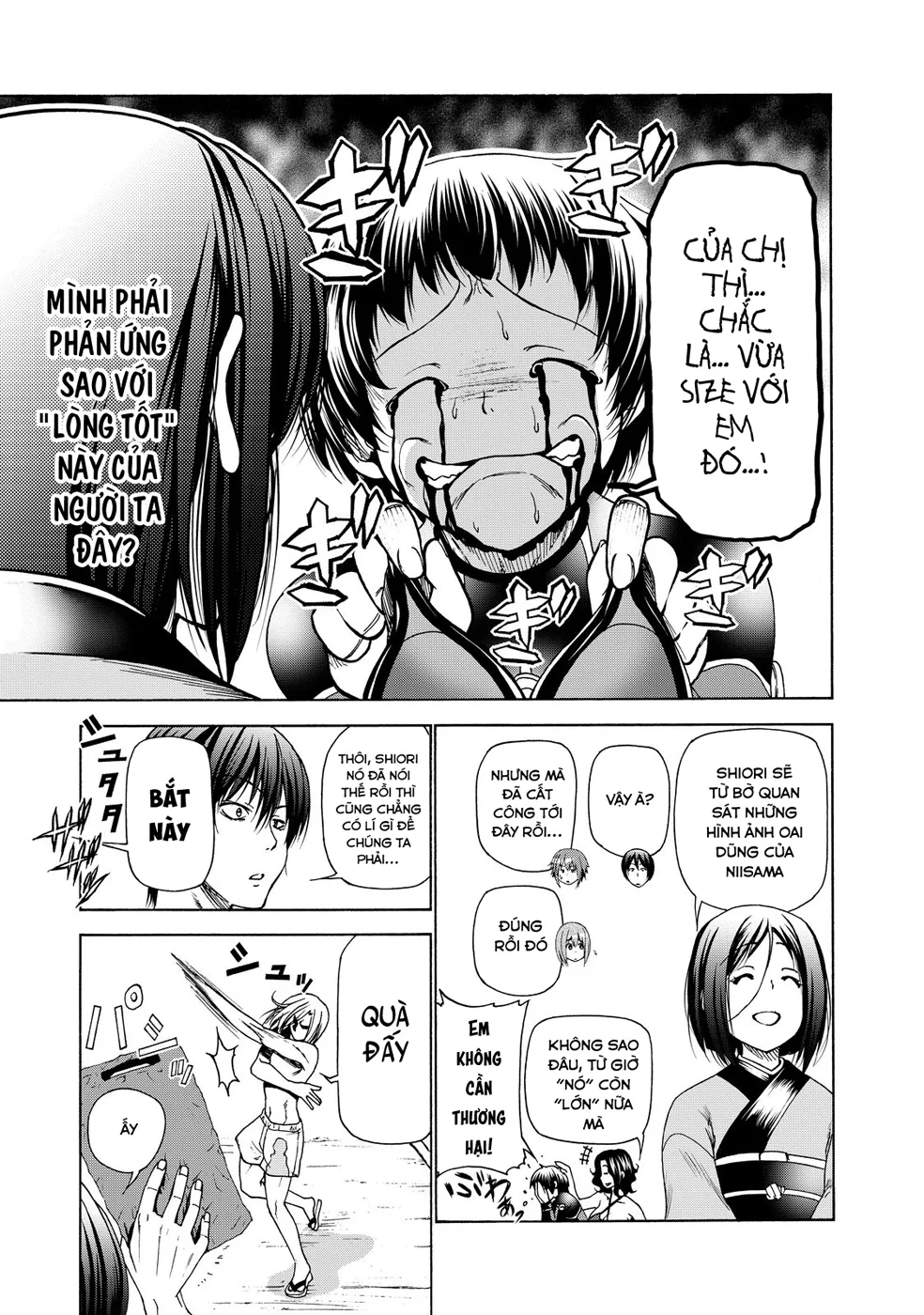 Grand Blue - Cô Gái Thích Lặn chương 28 - trang 29