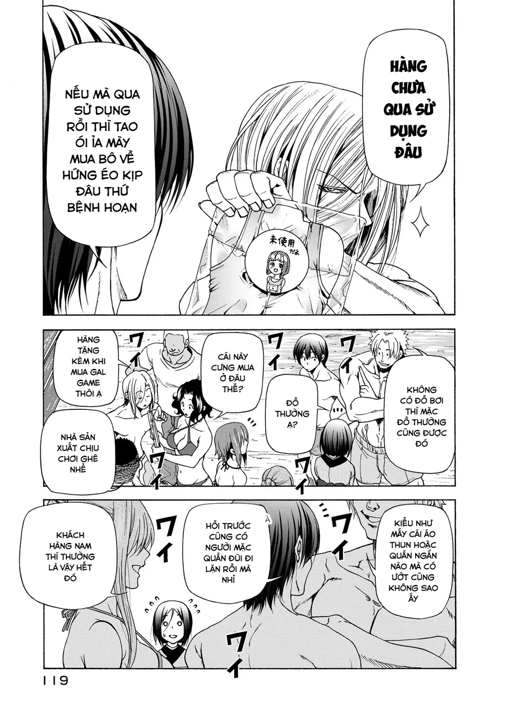 Grand Blue - Cô Gái Thích Lặn chương 28 - trang 31