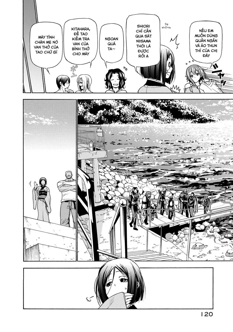 Grand Blue - Cô Gái Thích Lặn chương 28 - trang 32