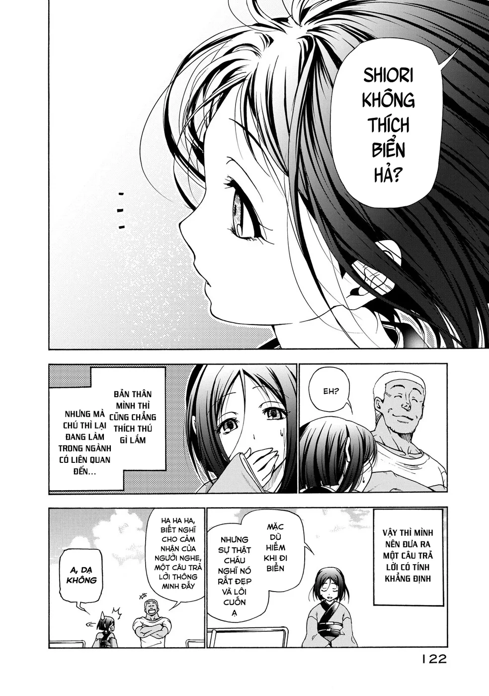Grand Blue - Cô Gái Thích Lặn chương 28 - trang 34