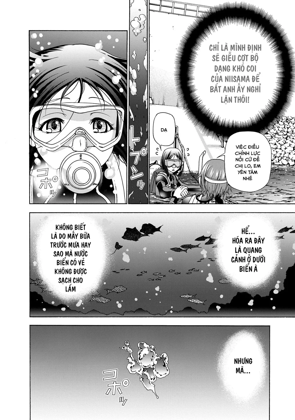 Grand Blue - Cô Gái Thích Lặn chương 28 - trang 38