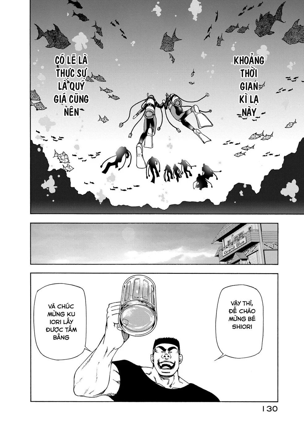Grand Blue - Cô Gái Thích Lặn chương 28 - trang 41