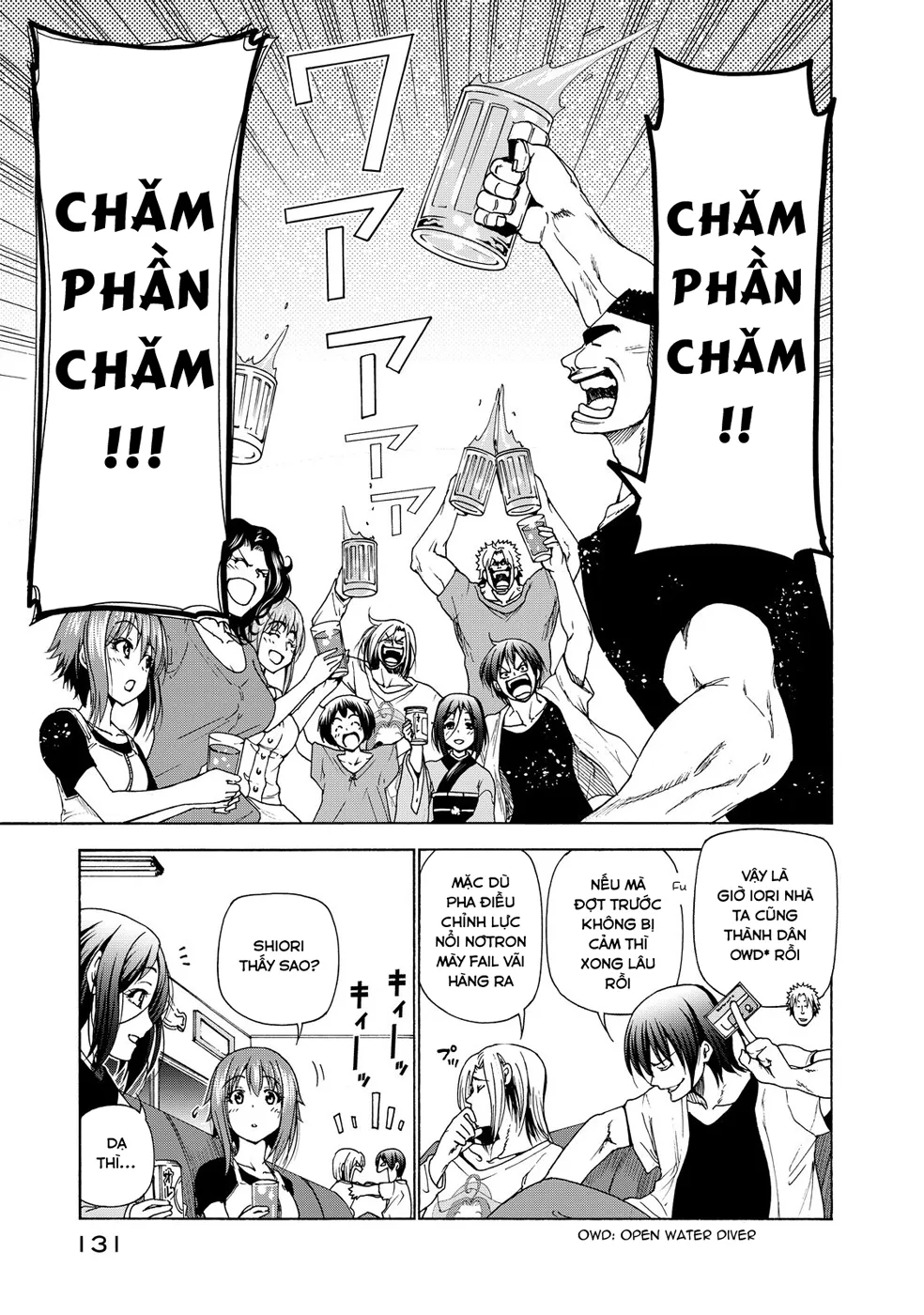 Grand Blue - Cô Gái Thích Lặn chương 28 - trang 42