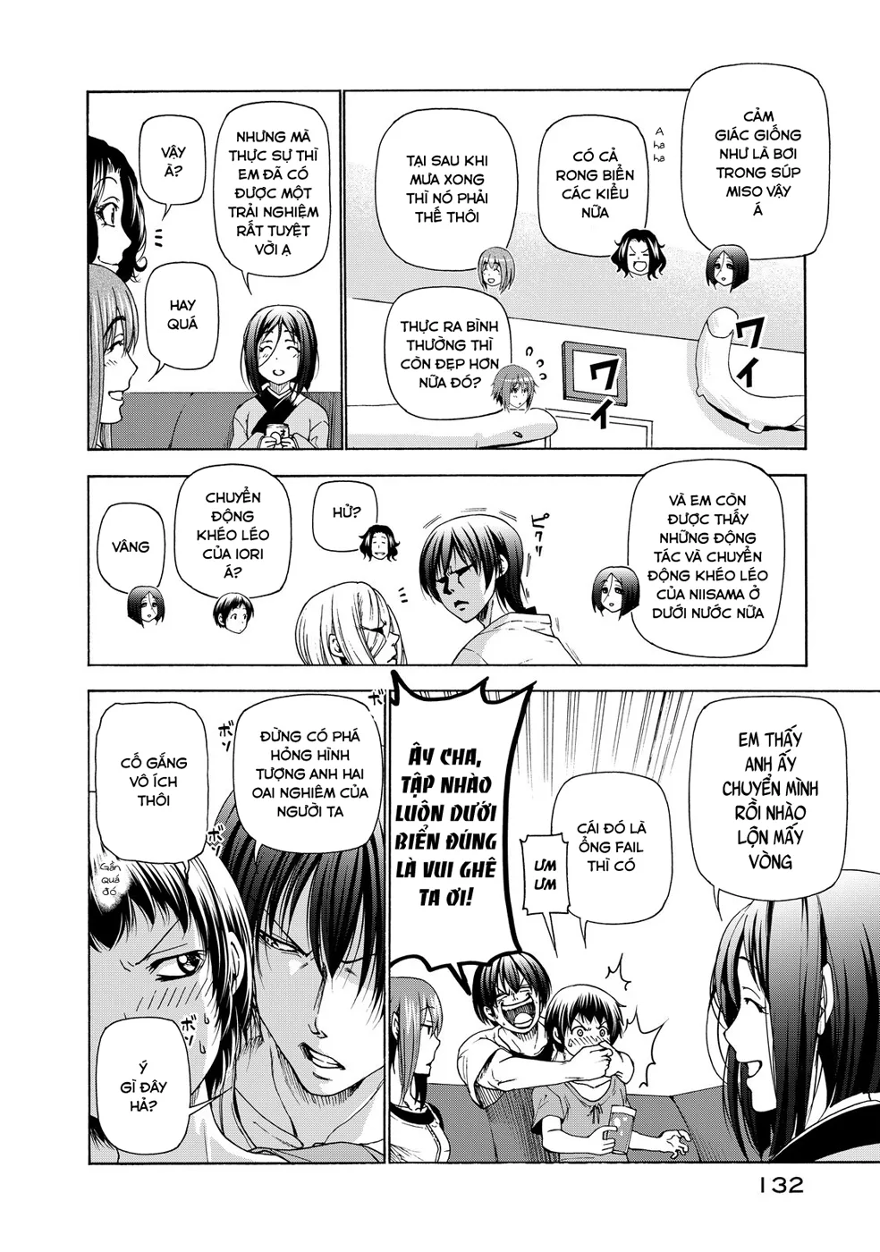 Grand Blue - Cô Gái Thích Lặn chương 28 - trang 43