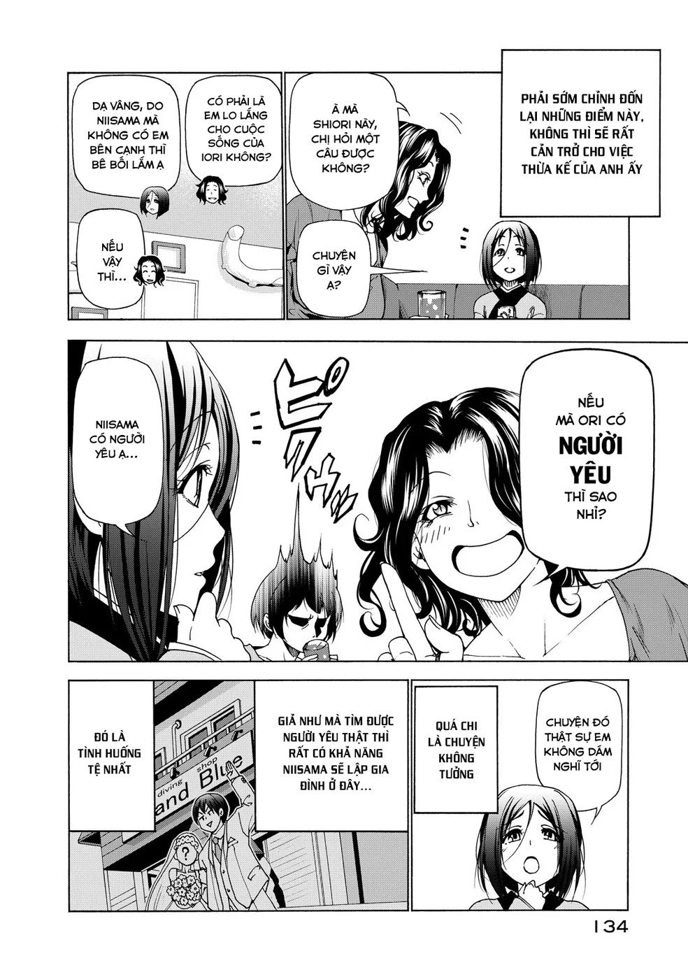 Grand Blue - Cô Gái Thích Lặn chương 28 - trang 45