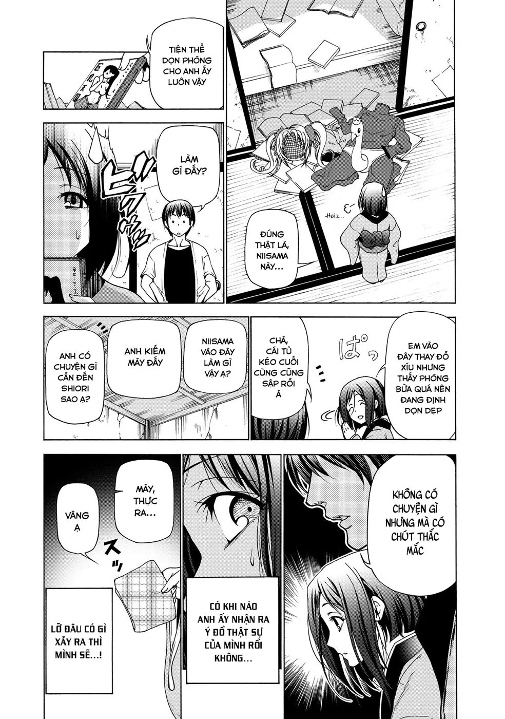 Grand Blue - Cô Gái Thích Lặn chương 28 - trang 48