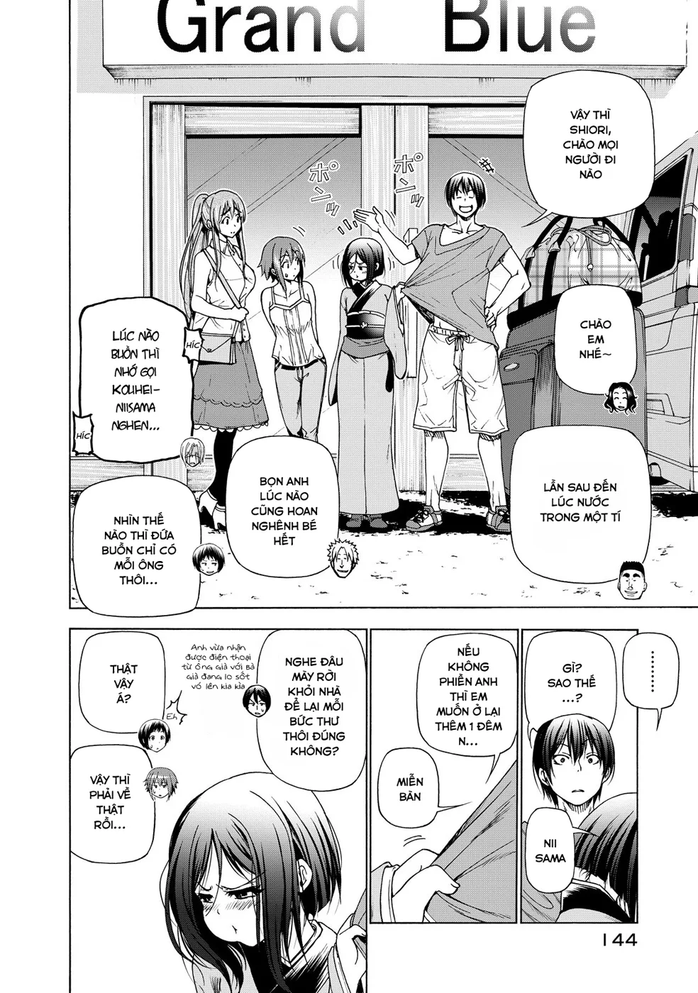 Grand Blue - Cô Gái Thích Lặn chương 28 - trang 55