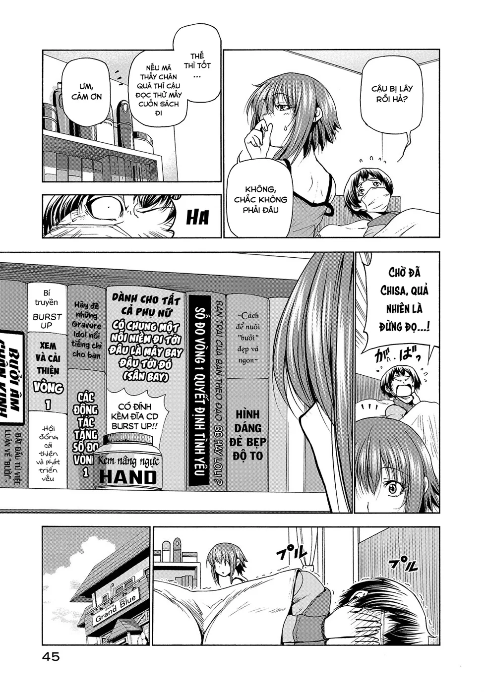 Grand Blue - Cô Gái Thích Lặn chương 30 - trang 11