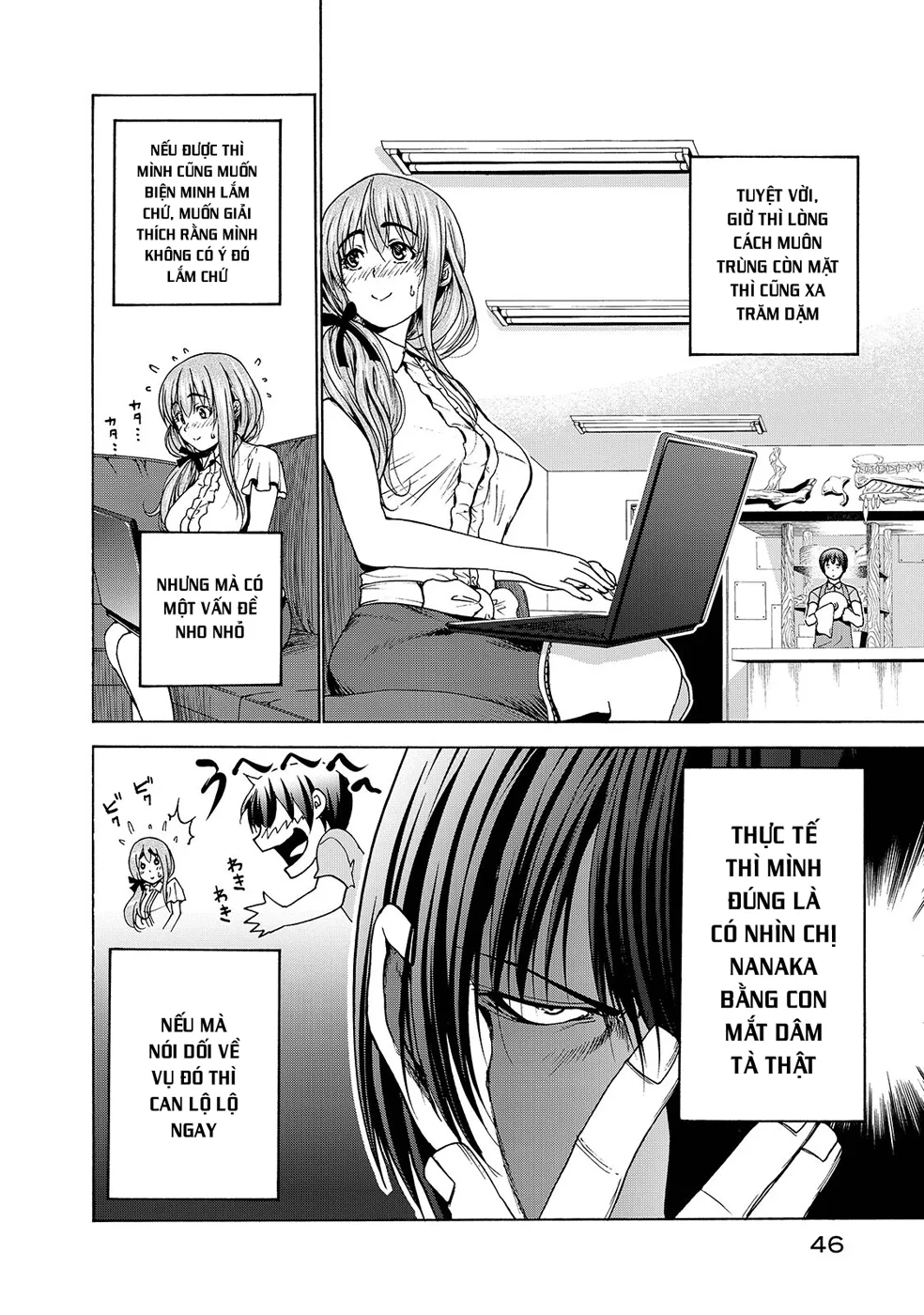 Grand Blue - Cô Gái Thích Lặn chương 30 - trang 12