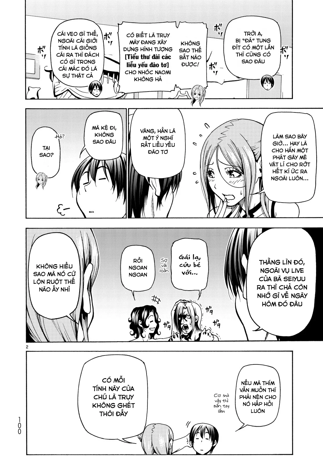 Grand Blue - Cô Gái Thích Lặn chương 35 - trang 4