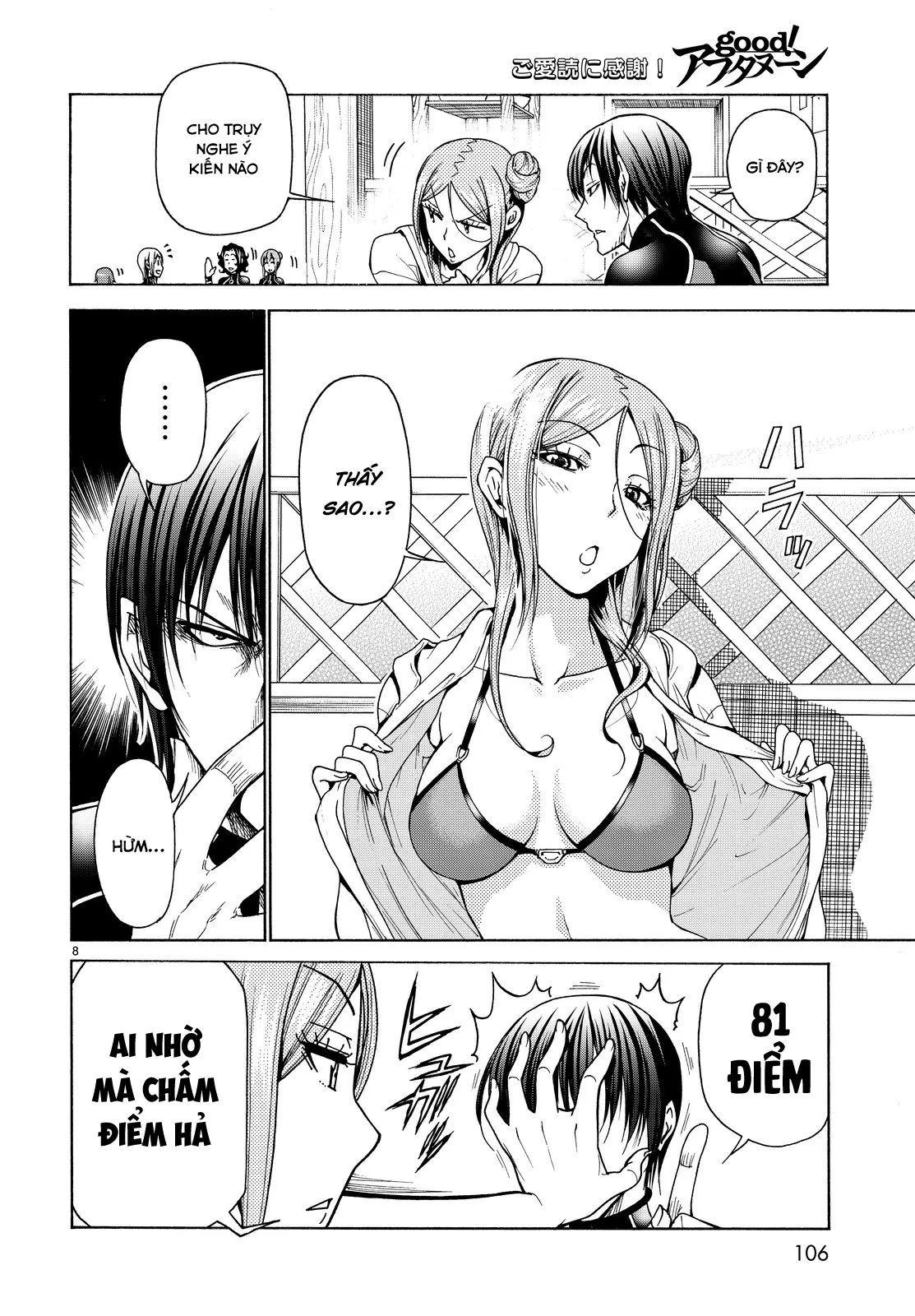 Grand Blue - Cô Gái Thích Lặn chương 35 - trang 10