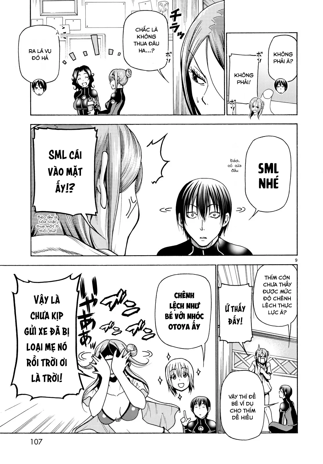 Grand Blue - Cô Gái Thích Lặn chương 35 - trang 11