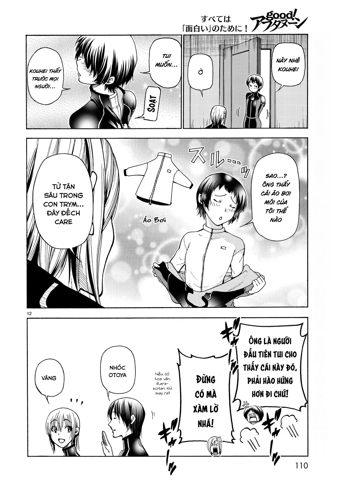 Grand Blue - Cô Gái Thích Lặn chương 35 - trang 14