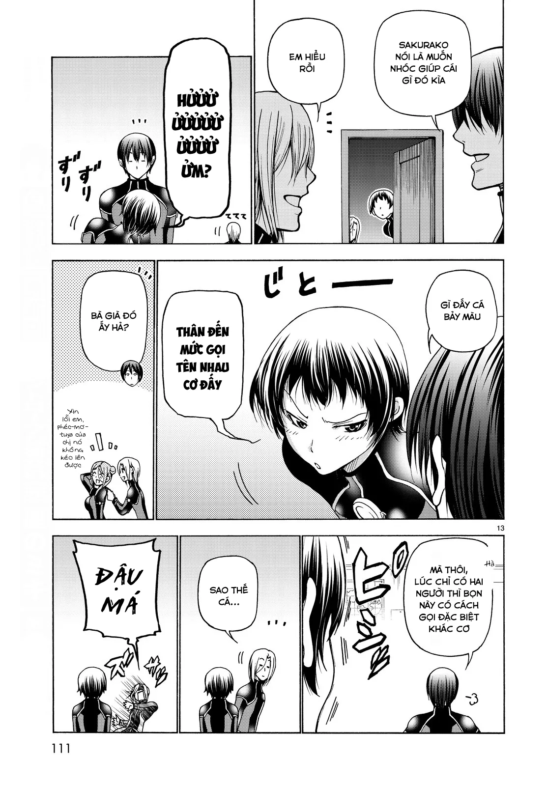 Grand Blue - Cô Gái Thích Lặn chương 35 - trang 15