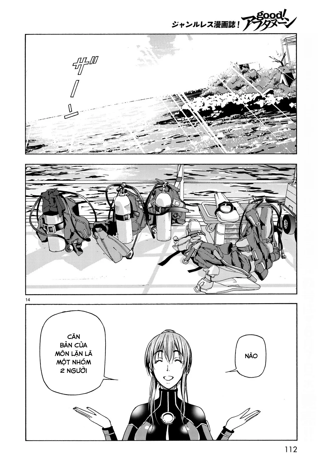 Grand Blue - Cô Gái Thích Lặn chương 35 - trang 16