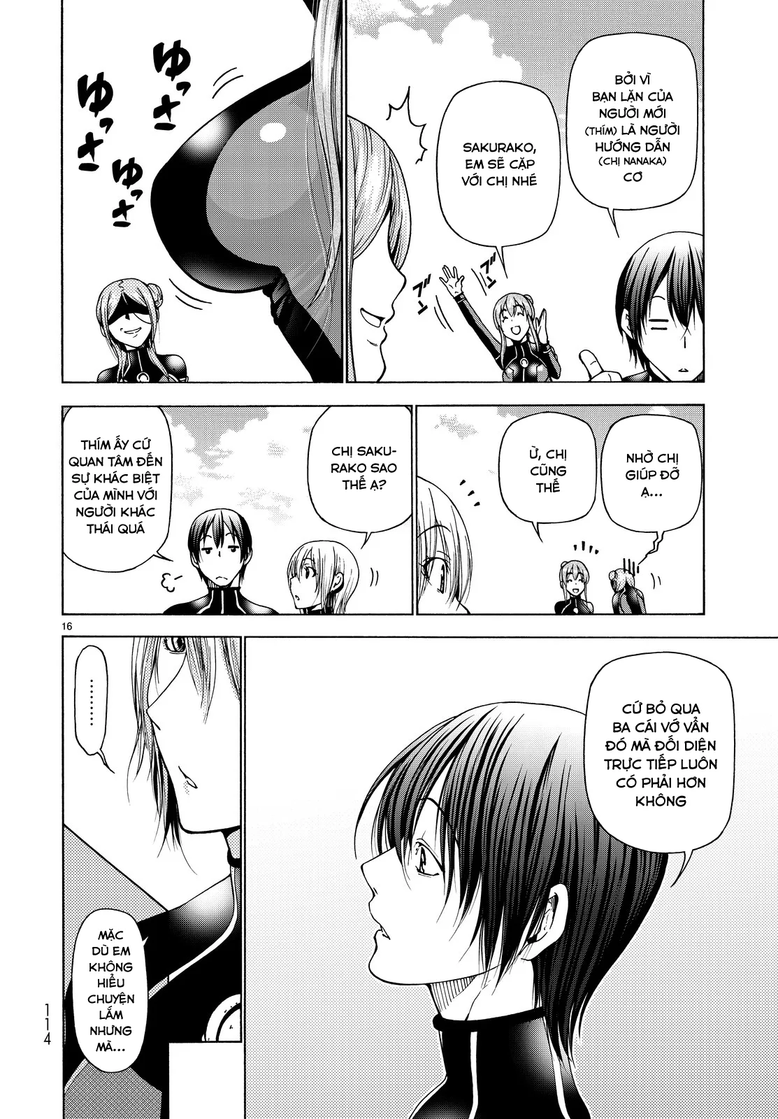 Grand Blue - Cô Gái Thích Lặn chương 35 - trang 18