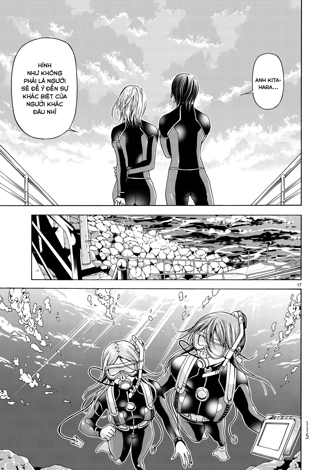 Grand Blue - Cô Gái Thích Lặn chương 35 - trang 19