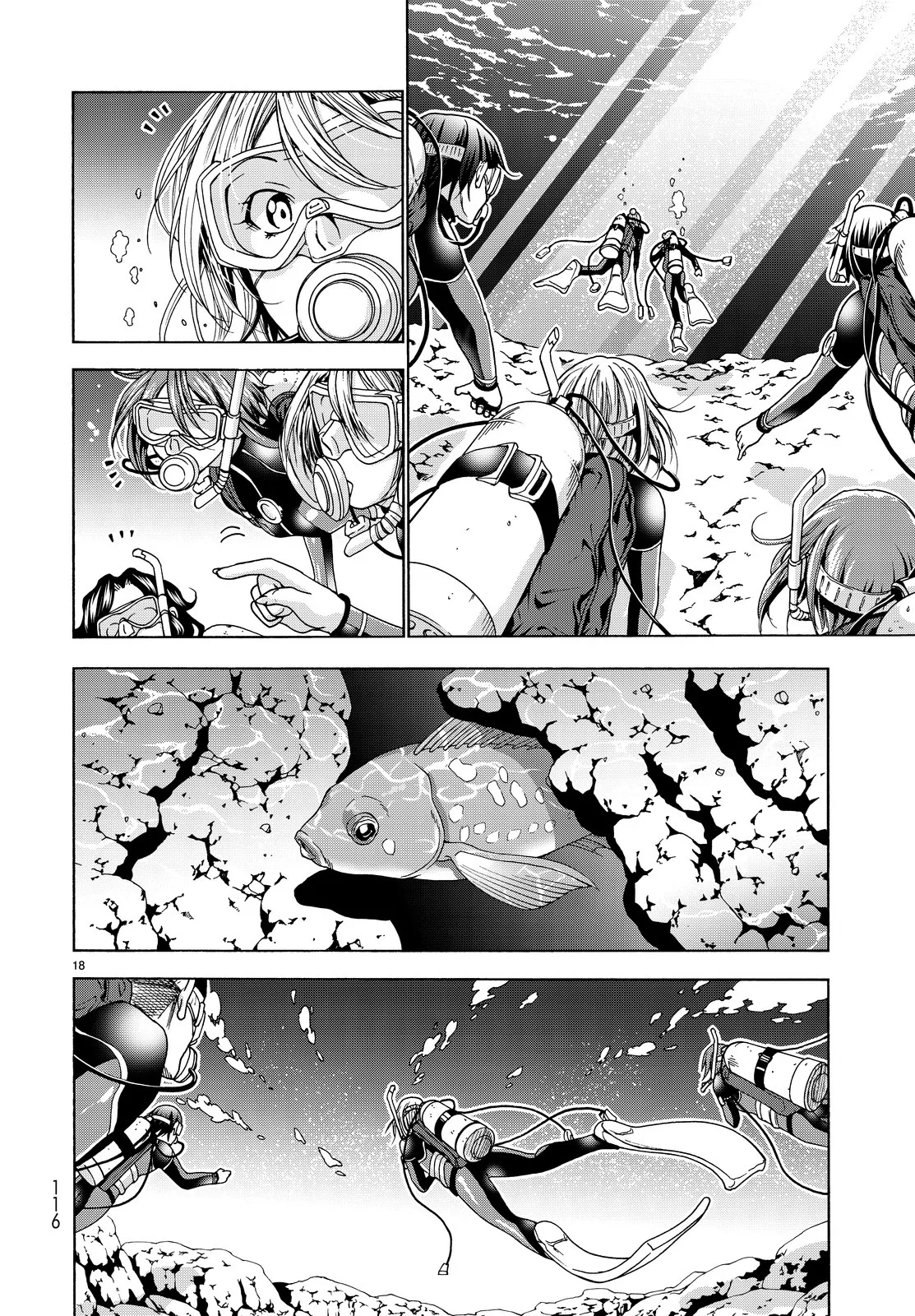 Grand Blue - Cô Gái Thích Lặn chương 35 - trang 20