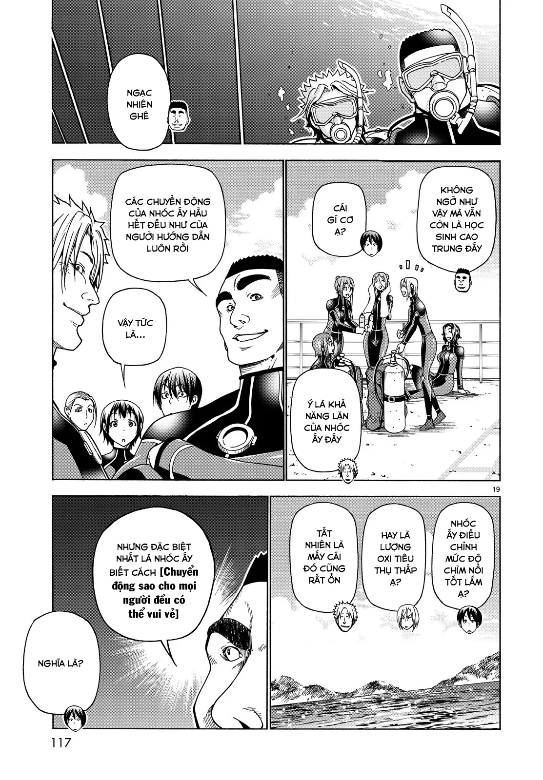 Grand Blue - Cô Gái Thích Lặn chương 35 - trang 21
