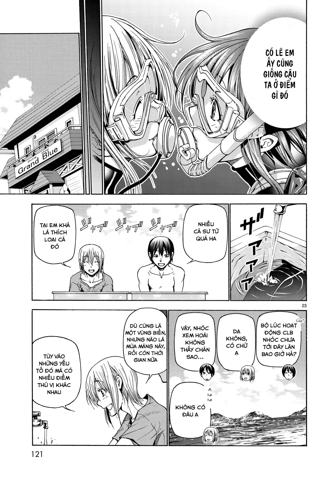 Grand Blue - Cô Gái Thích Lặn chương 35 - trang 25