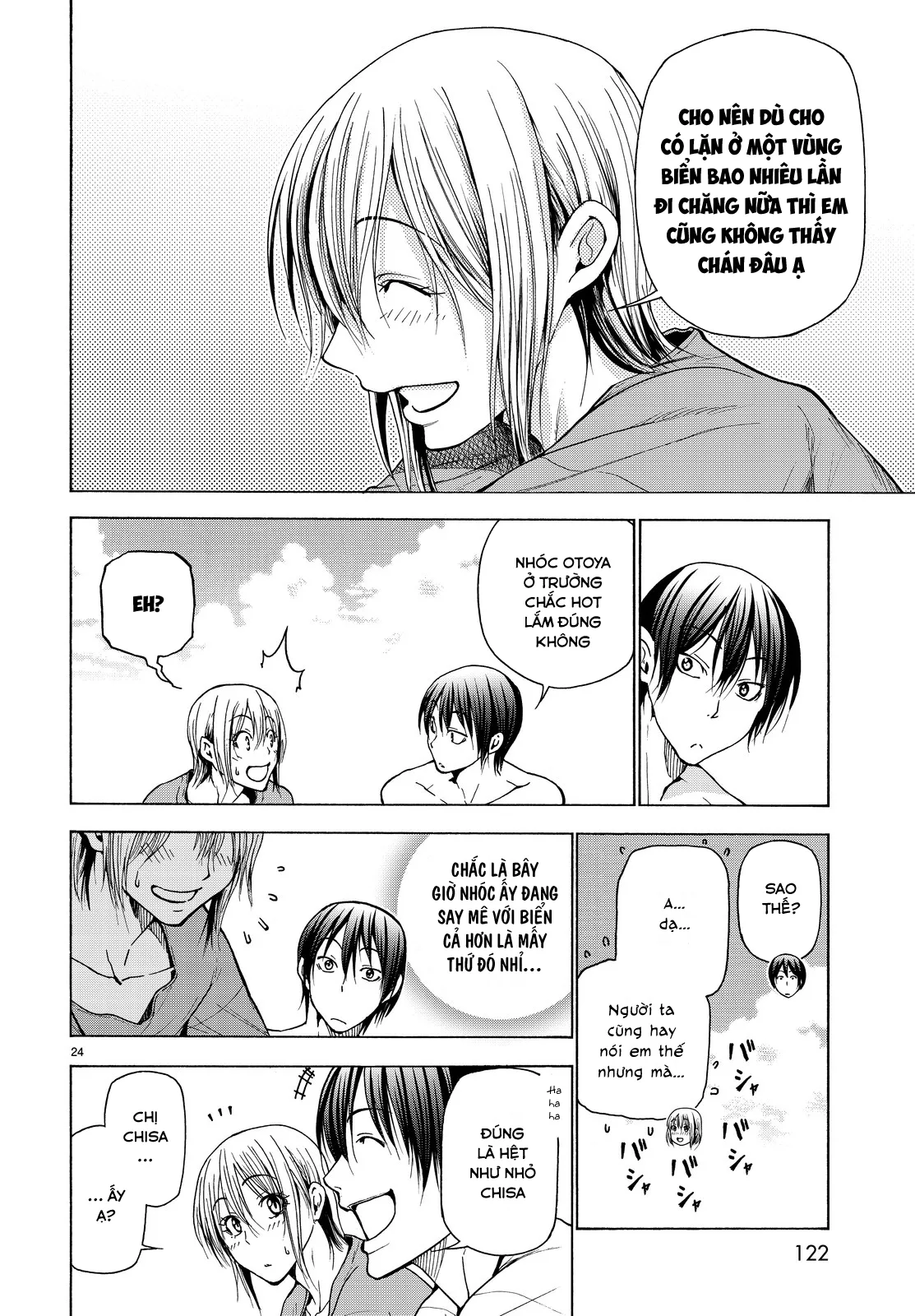 Grand Blue - Cô Gái Thích Lặn chương 35 - trang 26