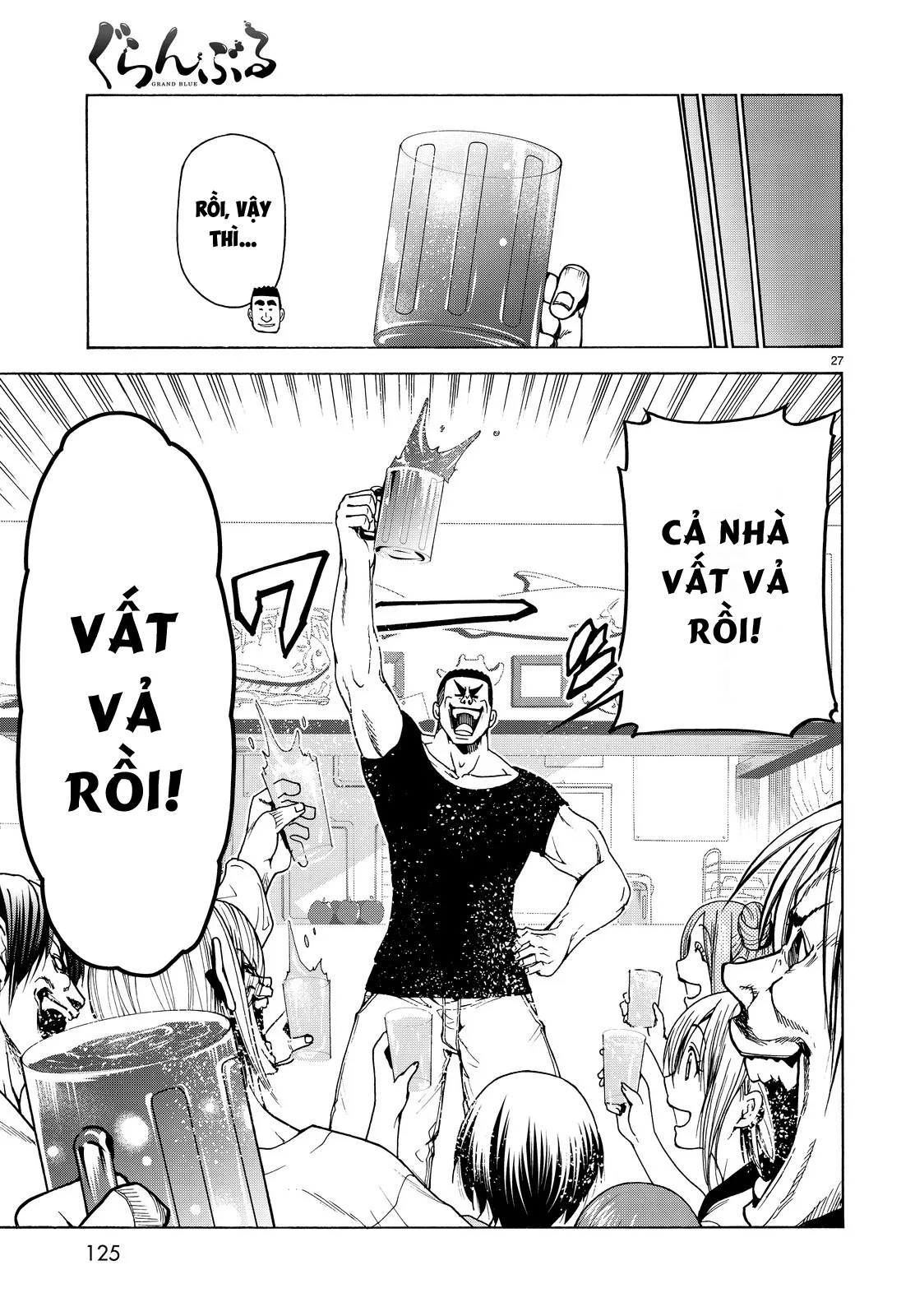 Grand Blue - Cô Gái Thích Lặn chương 35 - trang 29