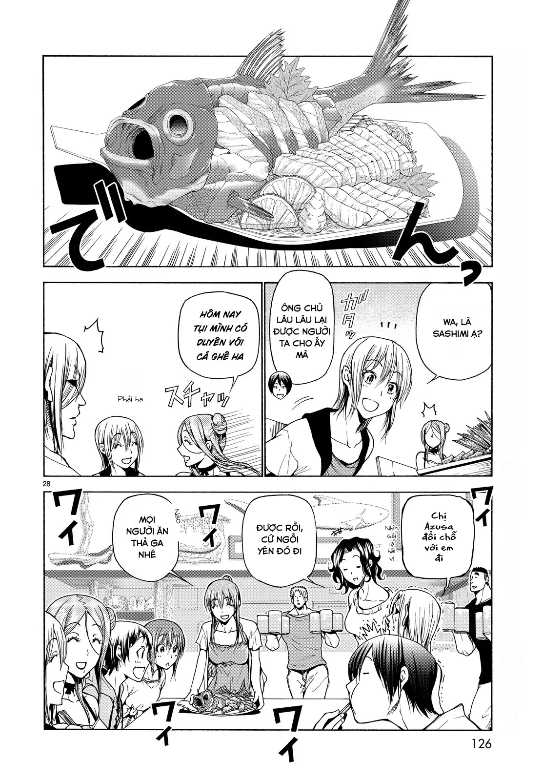 Grand Blue - Cô Gái Thích Lặn chương 35 - trang 30