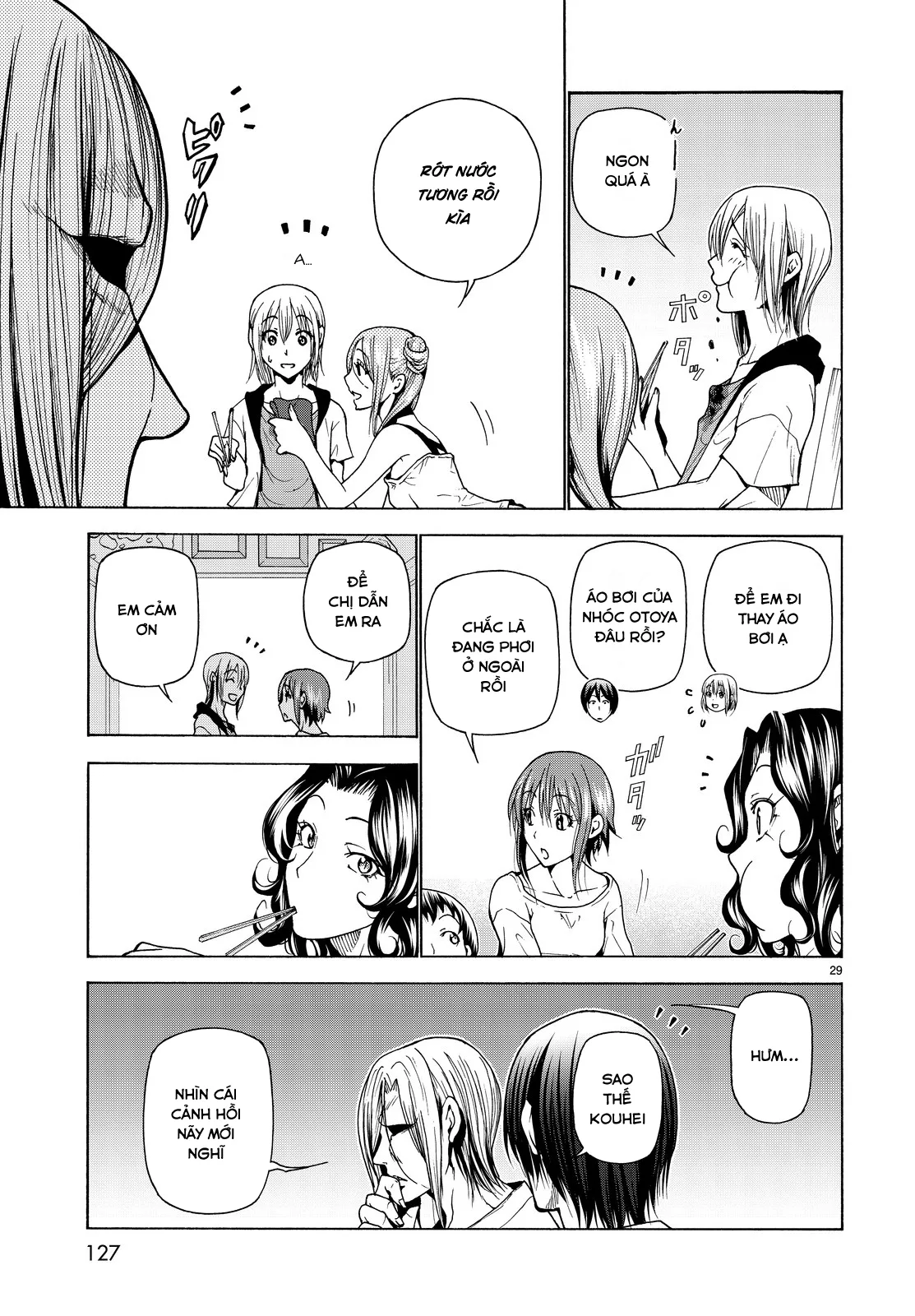 Grand Blue - Cô Gái Thích Lặn chương 35 - trang 31