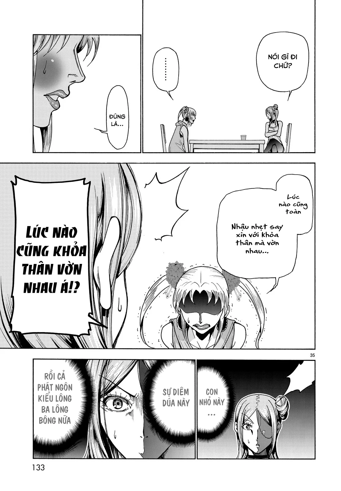 Grand Blue - Cô Gái Thích Lặn chương 35 - trang 37