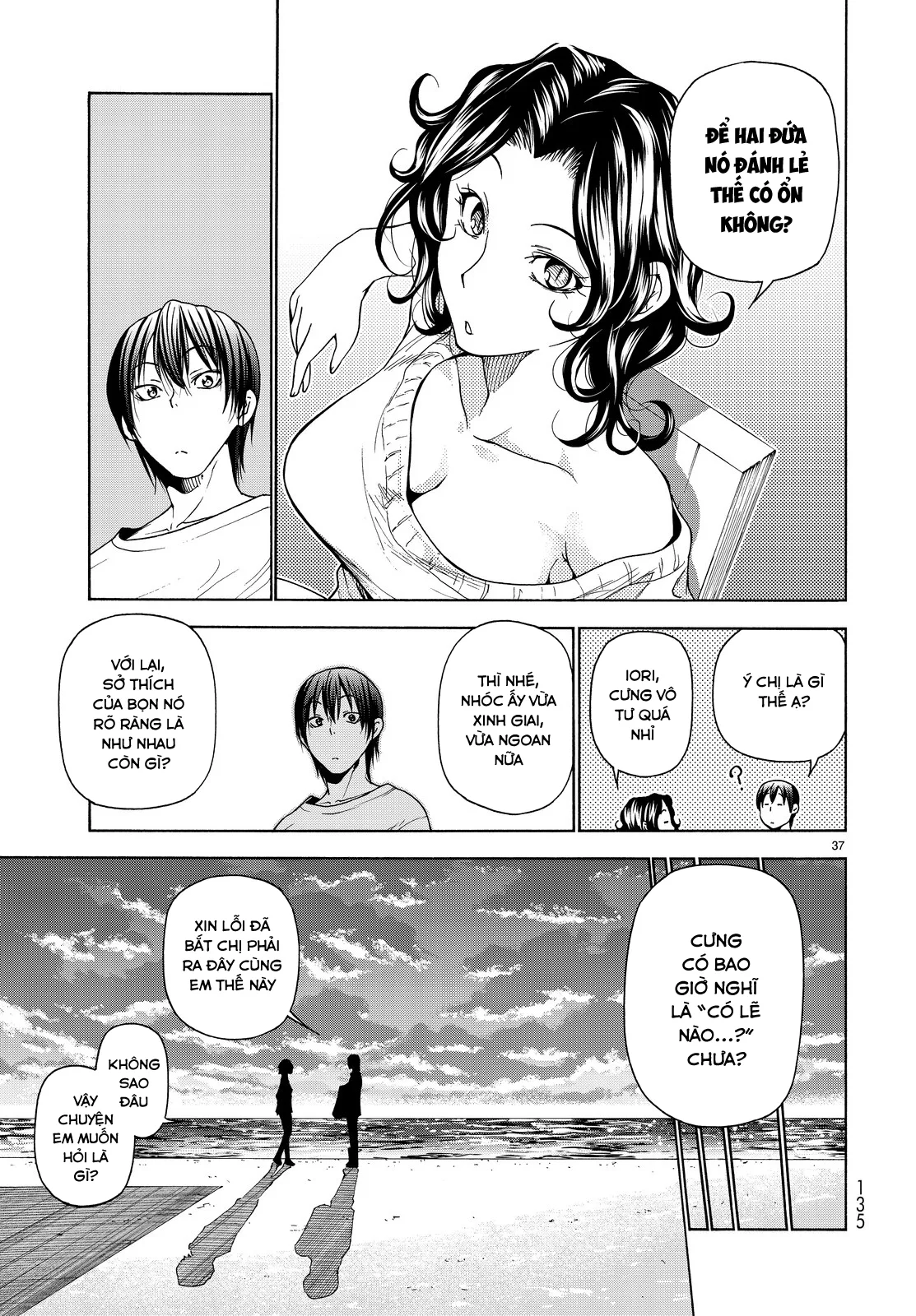 Grand Blue - Cô Gái Thích Lặn chương 35 - trang 39