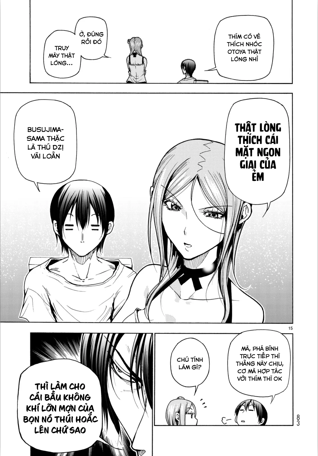 Grand Blue - Cô Gái Thích Lặn chương 36 - trang 18