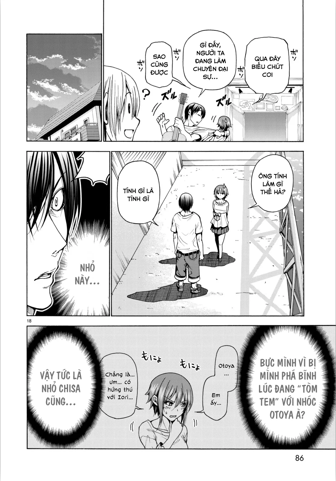 Grand Blue - Cô Gái Thích Lặn chương 36 - trang 21