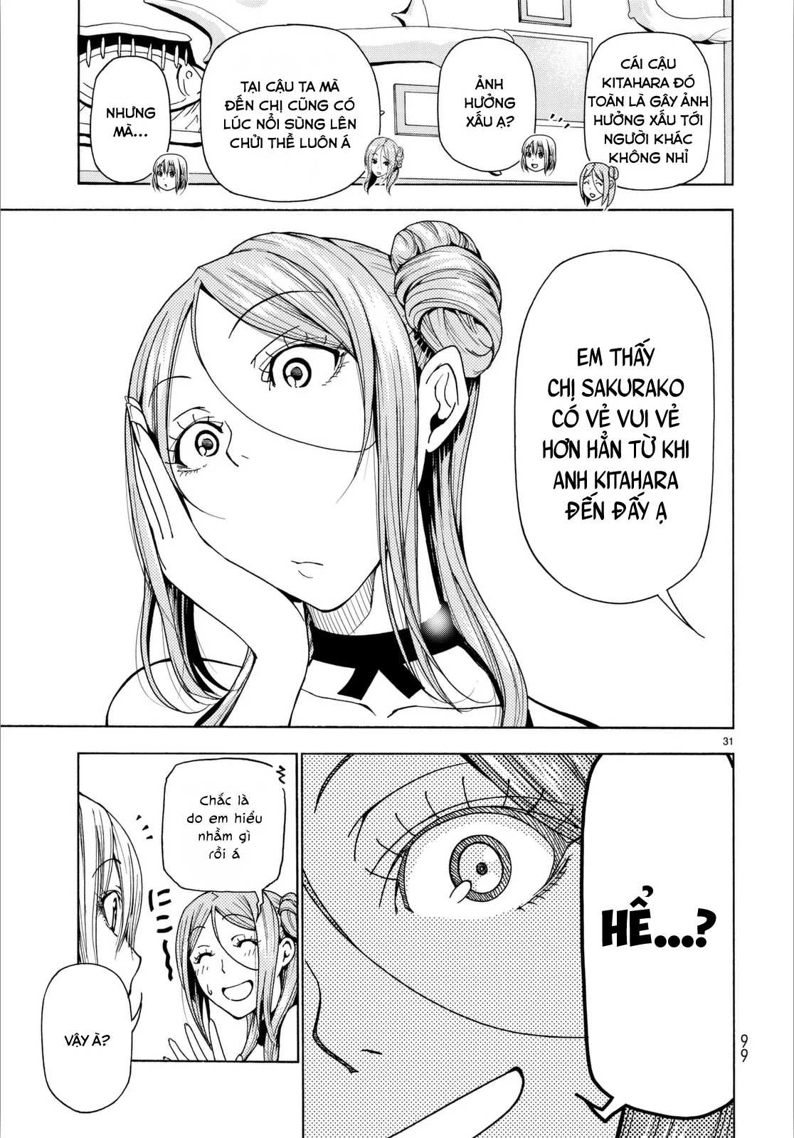 Grand Blue - Cô Gái Thích Lặn chương 36 - trang 34