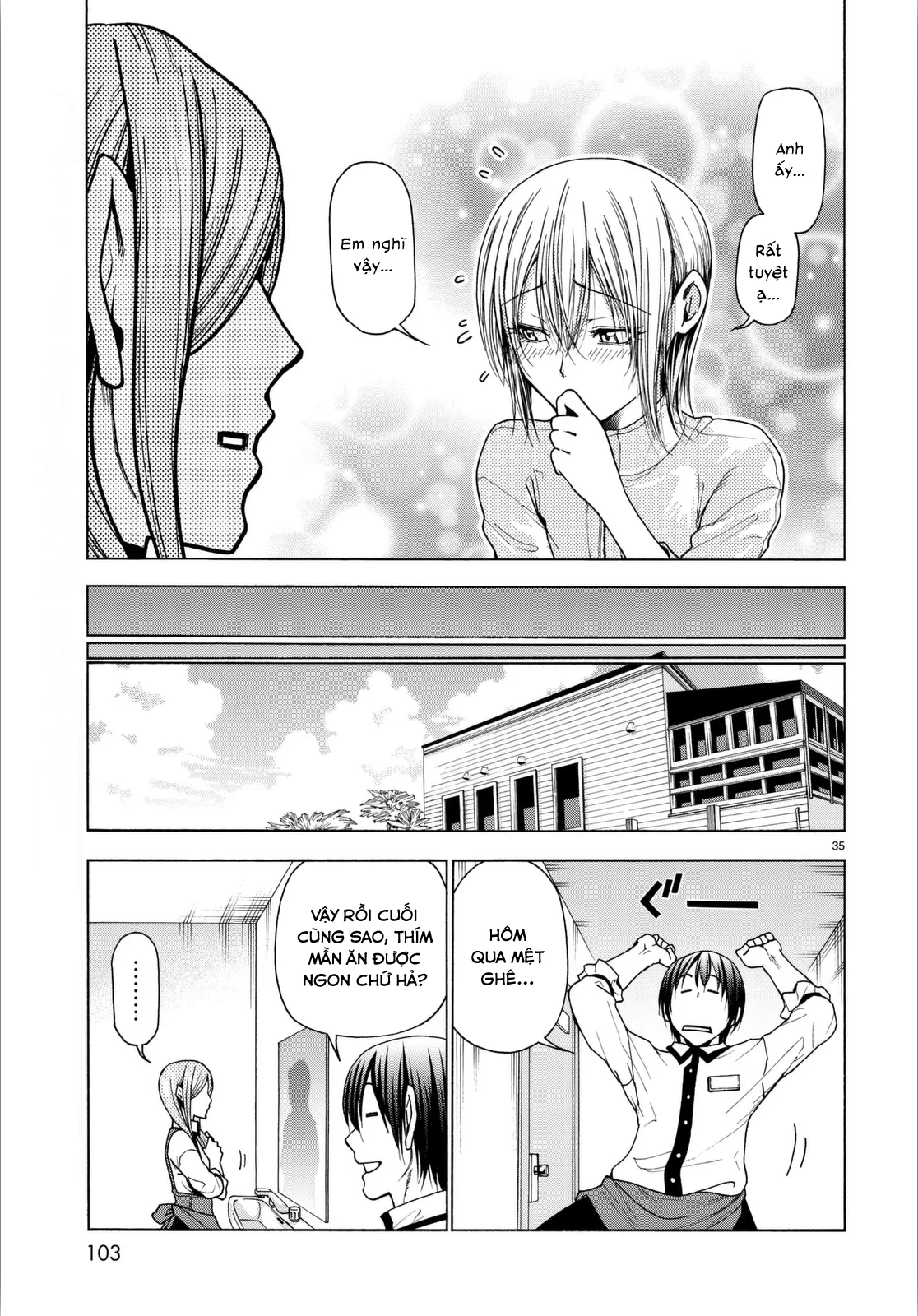 Grand Blue - Cô Gái Thích Lặn chương 36 - trang 38