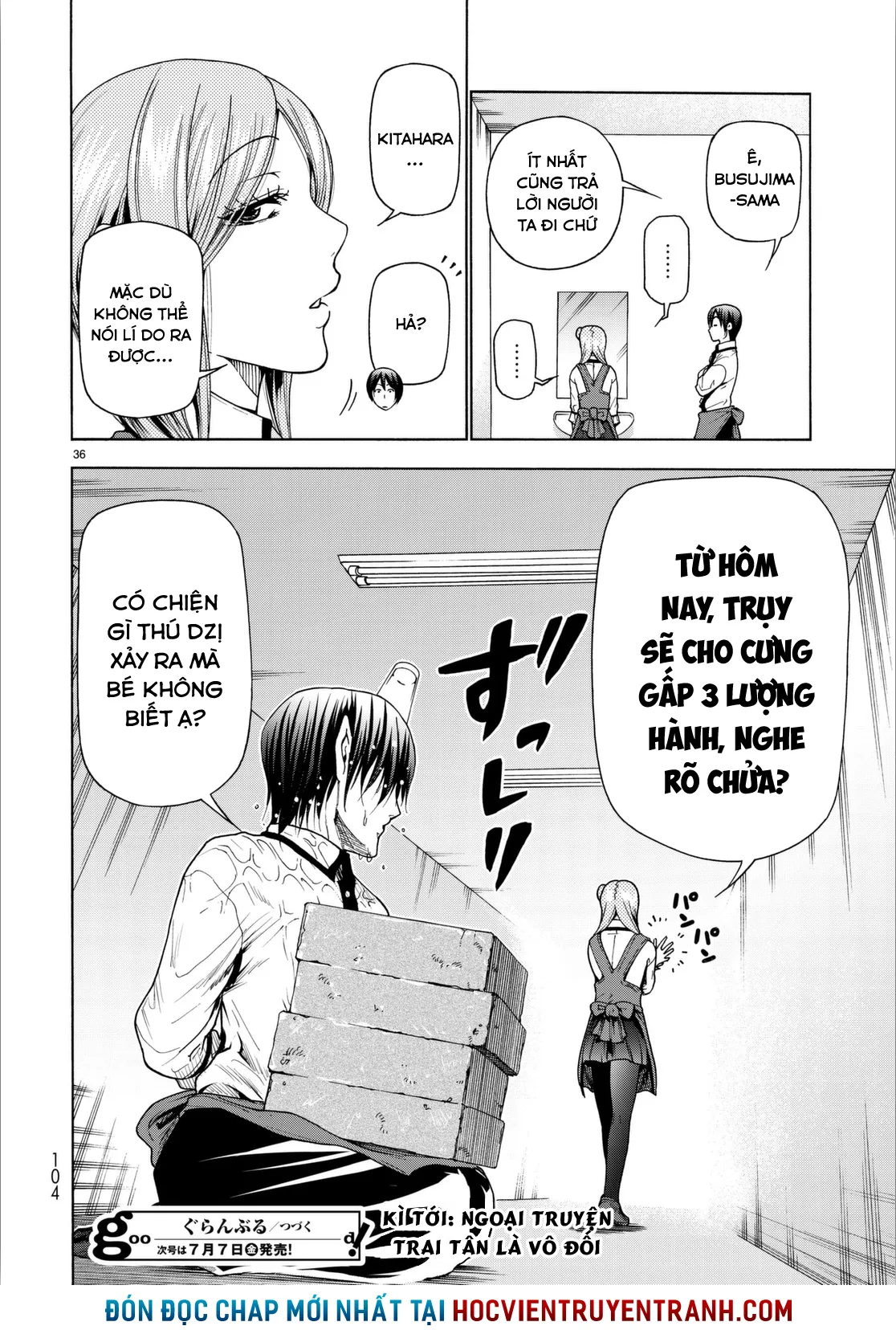 Grand Blue - Cô Gái Thích Lặn chương 36 - trang 39