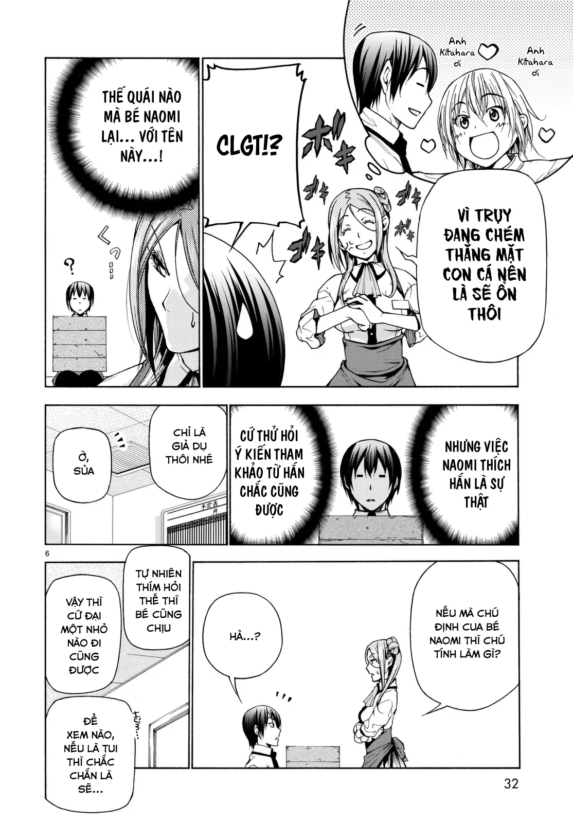 Grand Blue - Cô Gái Thích Lặn chương 37 - trang 8