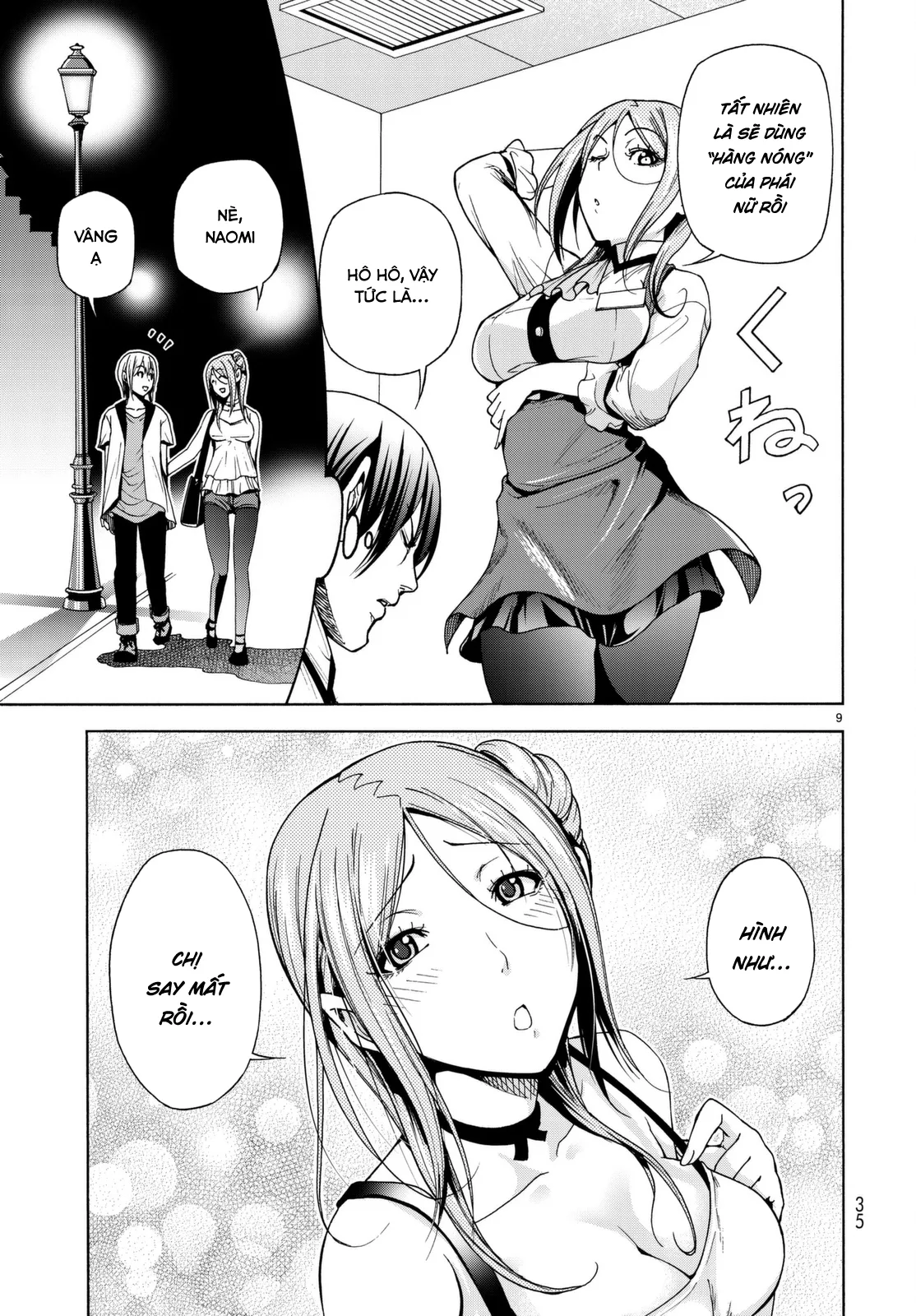 Grand Blue - Cô Gái Thích Lặn chương 37 - trang 11