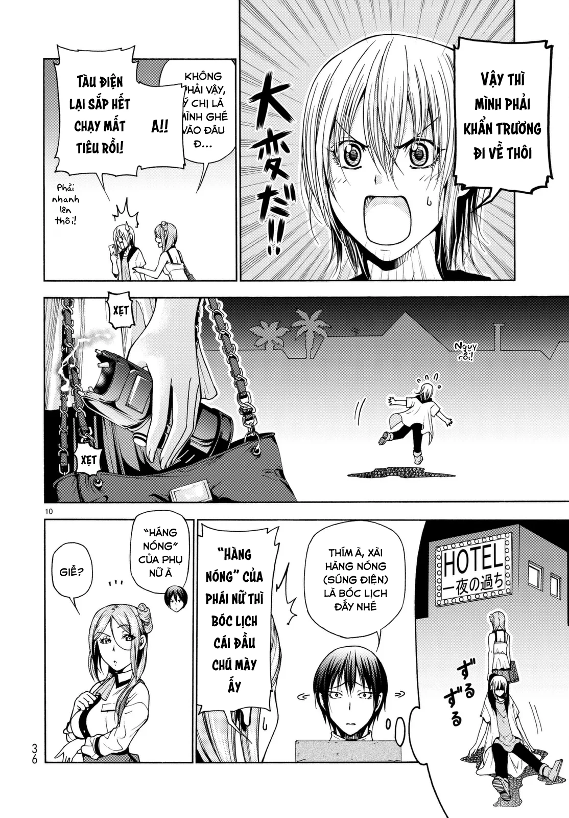 Grand Blue - Cô Gái Thích Lặn chương 37 - trang 12
