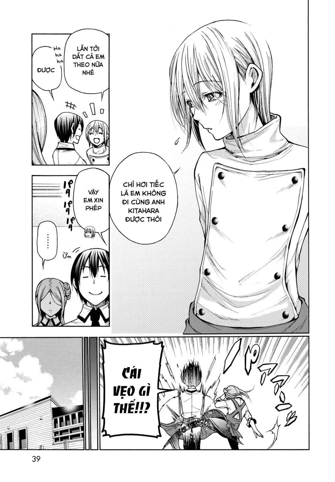 Grand Blue - Cô Gái Thích Lặn chương 37 - trang 15